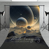 Aperturee - Aperturee Magical Galactic Bubble Fine Art Sweep Photo Backdrop
